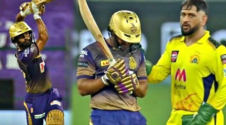 ipl 2021 final ms dhoni won hearts by appreciating injured rahul tripathi