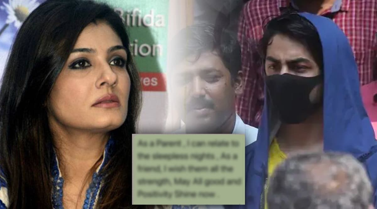 aryan khan bail, shahrukh khan, raveena tandon,