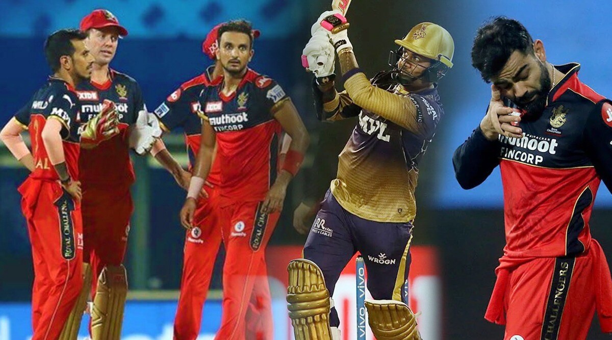 ipl 2021 kolkata knight riders vs royal challengers bangalore live updates
