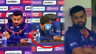 t20 world cup virat kohli shuts down a reporter on questions over dropping rohit sharma