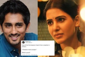 Samantha was in a relationship with Siddharth, Samantha relationship, Siddharth, Samantha divorce, nagachaitanya,
