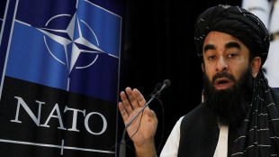 zabihullah mujahid taliban on nato