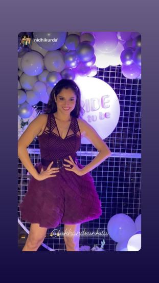 Ankita Lokhande Bachelorette Party Photos