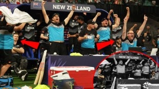 Eng vs Nz Jimmy Neesham and kane williamson did not move from chairs