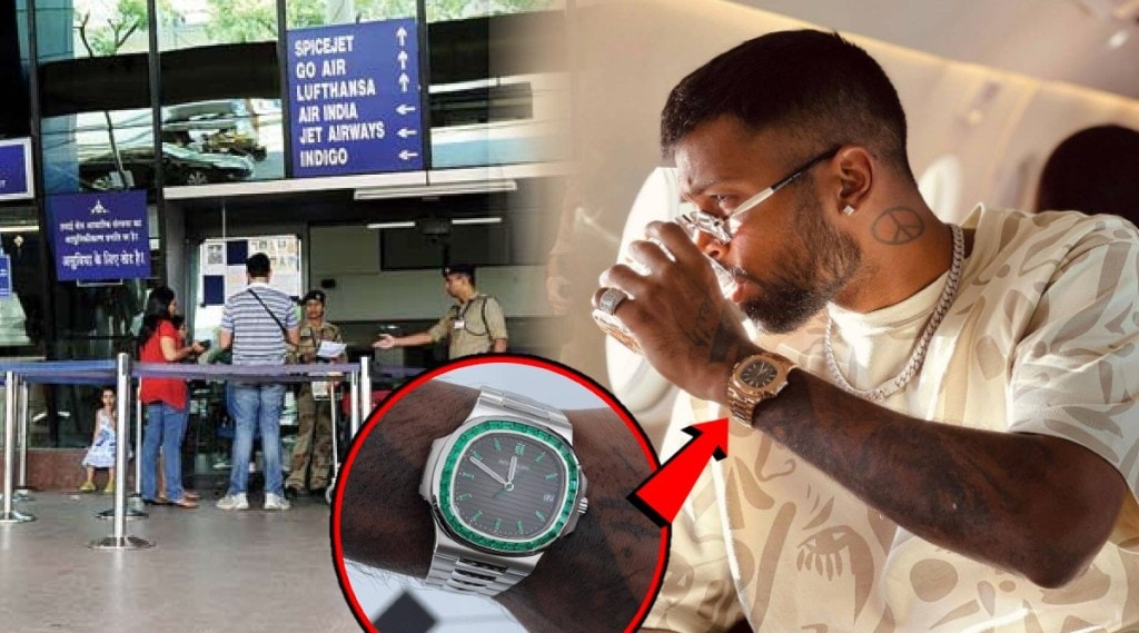 Hardik Pandya Rs 5 crore watches held up at Mumbai airport