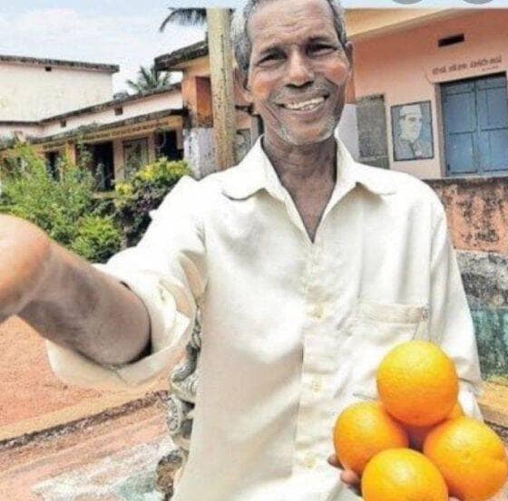 An orange vendor who built a school with his earnings Story of Padma Shri awardee Harekala Hajabba