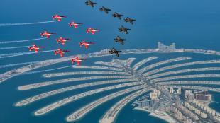 Suryakiran at Dubai Air Show