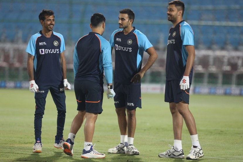 Team India st practice session in Jaipur