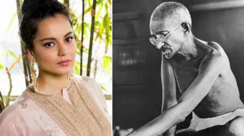 kangana ranaut, कंगना रणौत, कंगनाचं महात्मा गांधींबाबत वादग्रस्त विधान