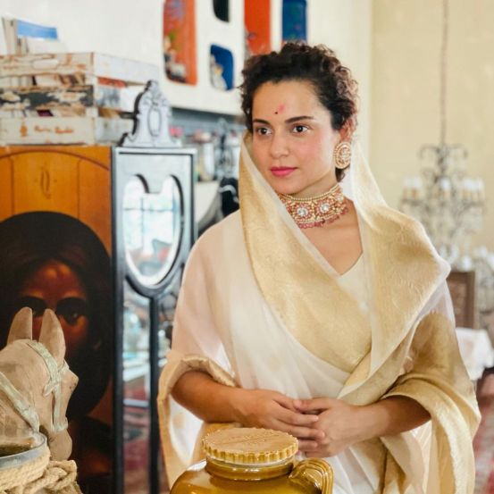 Kangana Ranaut Saree Blouse Collection Fashion