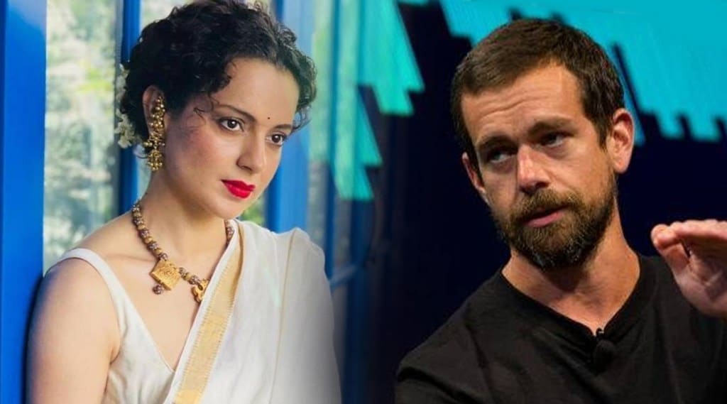 Bollywood Actress Kangana Ranaut, कंगना रणौत, Jack Dorsey, Parag Agrawal, जॅक डॉर्सी, पराग अग्रवाल