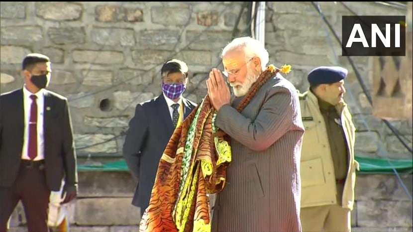 Prime Minister Narendra Modi Kedarnath Uttarakhand