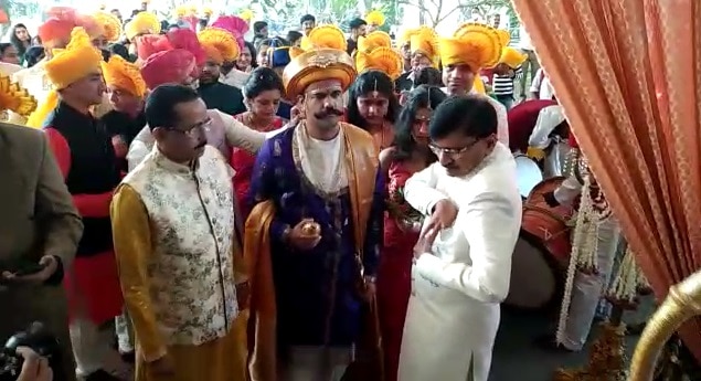 Sanjay Raut Daughter Wedding