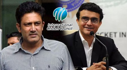 Sourav Ganguly Replaces Anil Kumble