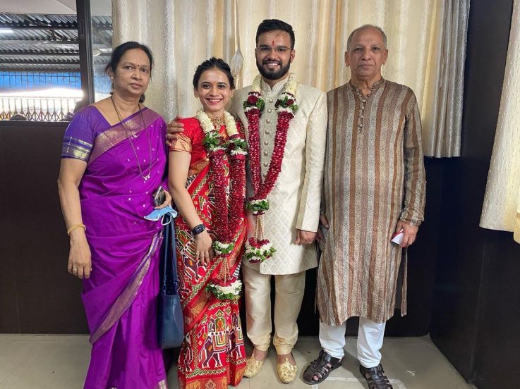 Sukanya Arun Kadam Sagar Powale Marriage Photos