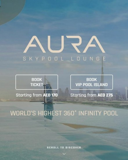 The Aura Sky World Highest Swimming Pool 
