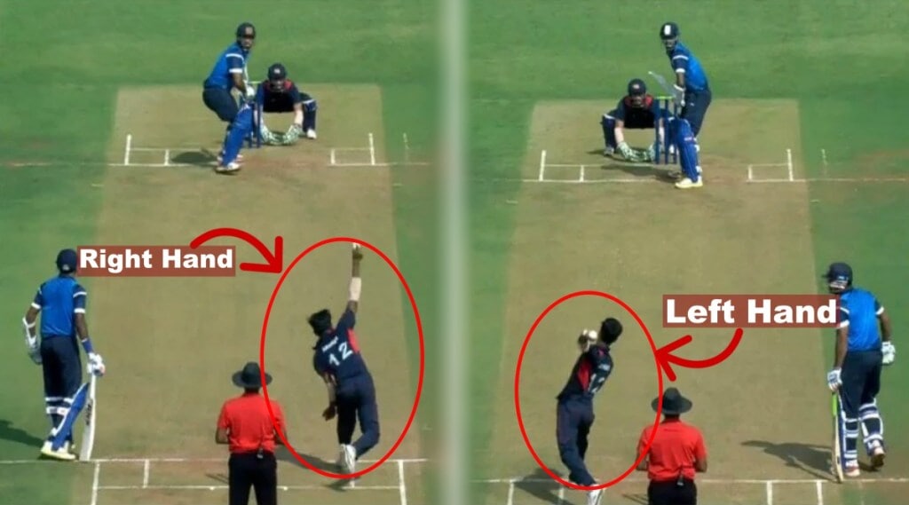 दोन्ही हातांनी गोलंदाजी, मेडन ओव्हरचा सपाटा; विदर्भाच्या पोट्ट्याचा टी -२० क्रिकेटमध्ये अविश्वसनीय विश्वविक्रम!