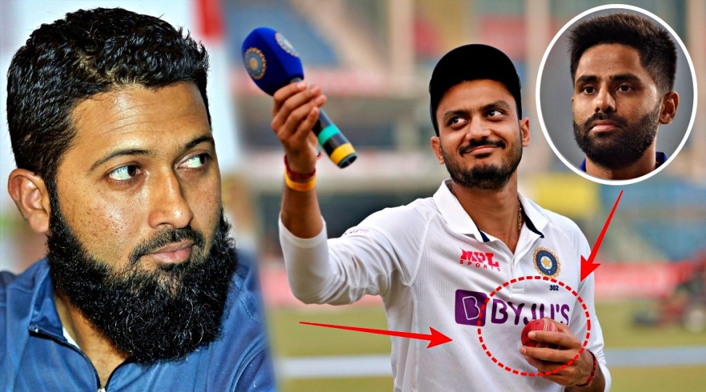 wasim jaffer points out axar patel mistake in india vs new zealand kanpur test