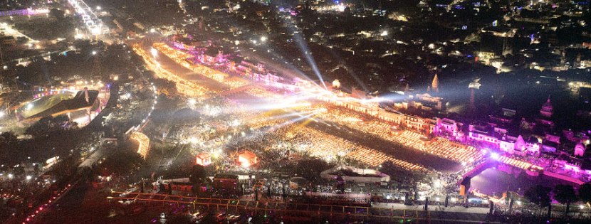 Diwali 2021 Ayodhya Enters Guinness World Record on Deepotsav By Lighting 9 Lakh Diyas