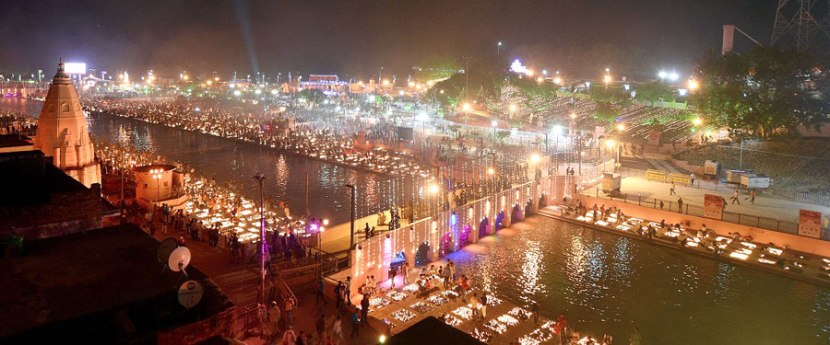 Diwali 2021 Ayodhya Enters Guinness World Record on Deepotsav By Lighting 9 Lakh Diyas
