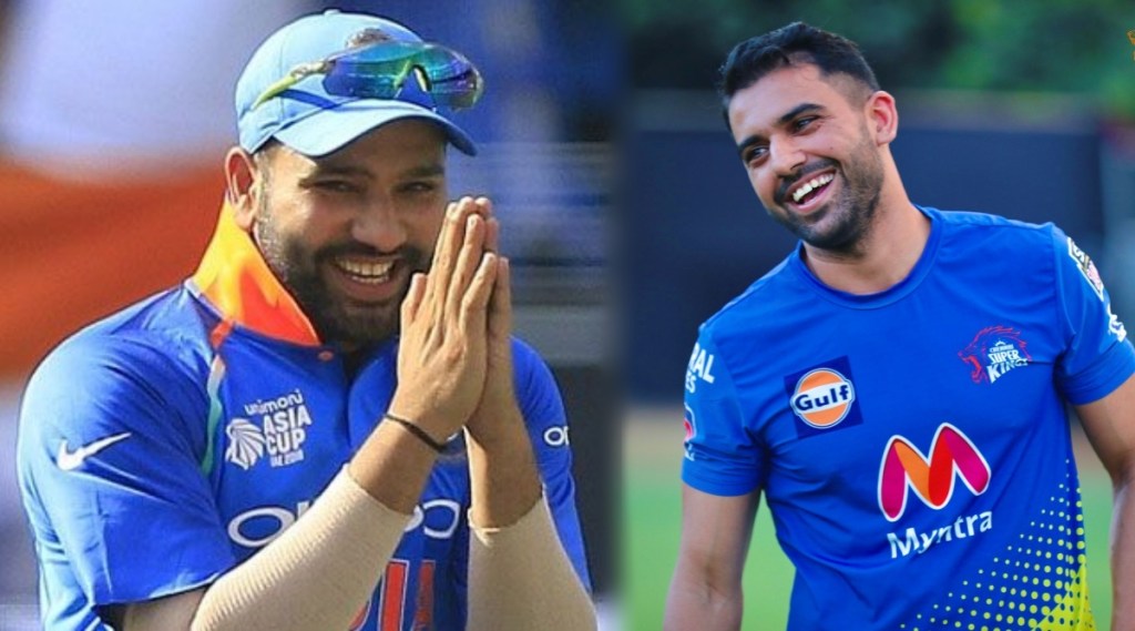 ind vs nz deepak chahar shared a 15-year-old photo with rohit sharma