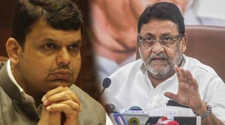 Devendra Fadnavis appointed notorious criminals to government posts Allegation of Nawab Malik