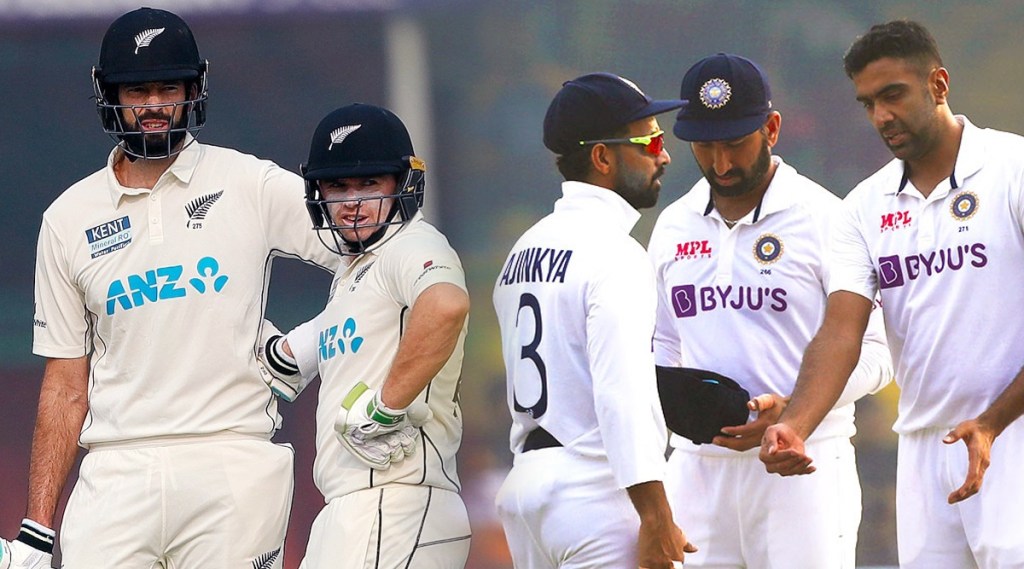 india vs new zealand test series first test at kanpur day five