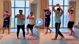 Rohit sharma shardul thakur and shreyas iyer show incredible dance moves watch video
