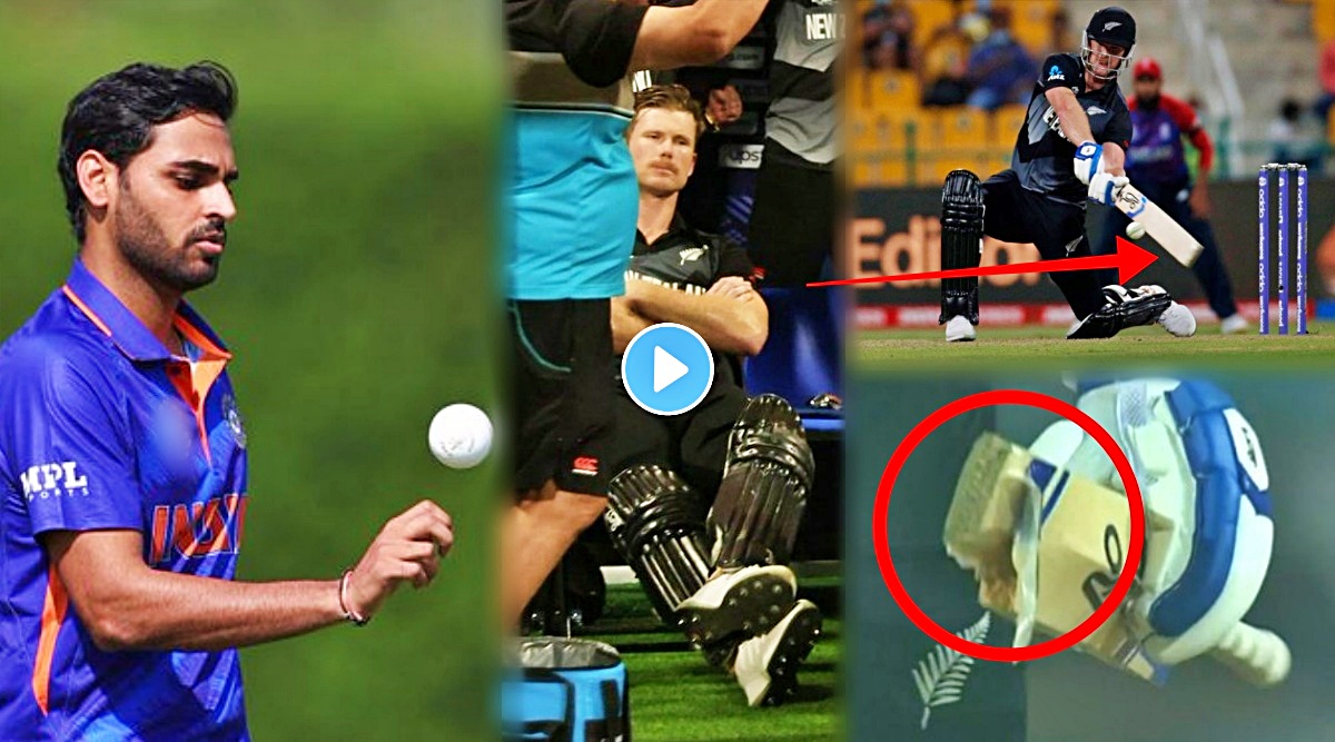 SIX मारण्याच्या नादात बॅट तुटली अन् पुढच्या चेंडूवर..! न्यूझीलंडच्या फलंदाजासोबत घडला ‘असा’ प्रकार; पाहा VIDEO