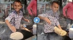 Viral Video: नऊ वर्षांच्या मुलाचे पराठे बनवण्याचे हटके कौशल्य पाहाच; नेटीझन्स करतायेत कौतुक