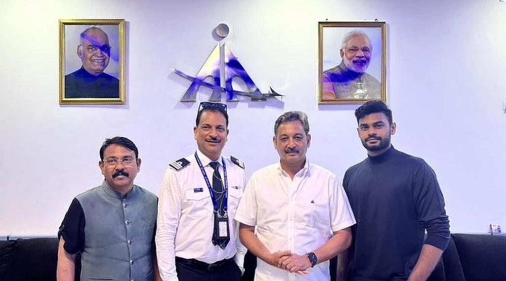 Rajiv pratap rudy become flight pilot for MP Sambhaji Raje