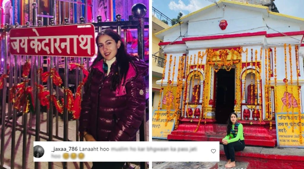 sara ali khan, sara ali khan visit kedarnath temples,