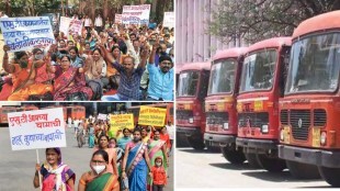 st workers protest