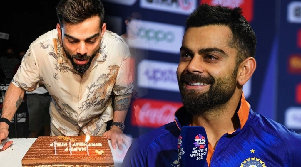 what virat kohli said on birthday celebration after win against scotland in t20 world cup