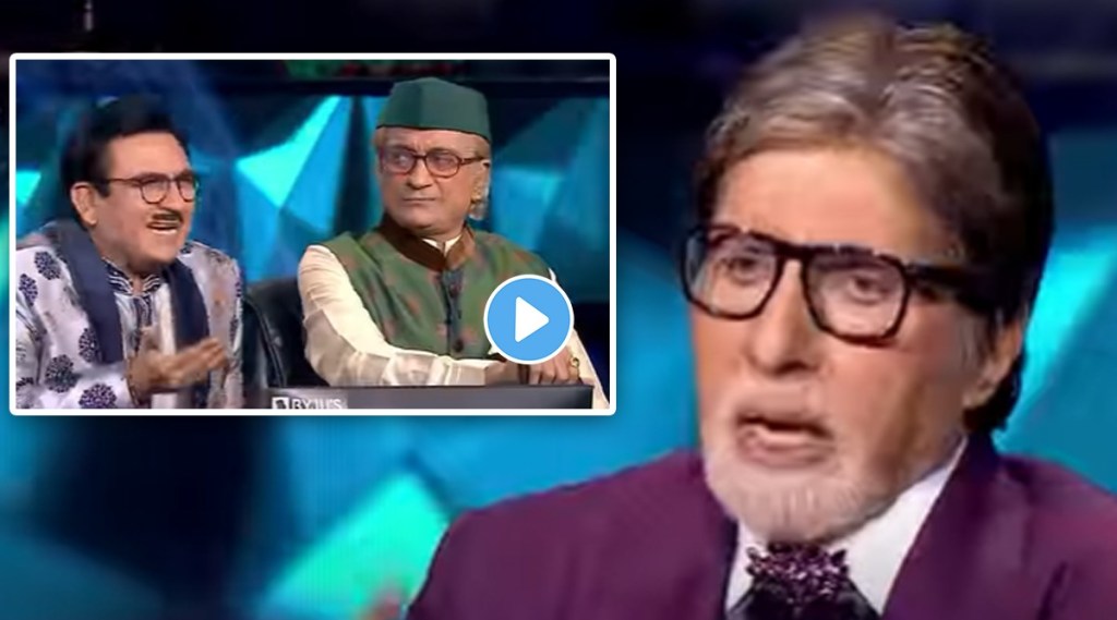 KBC च्या मंचावर झळकणार ‘तारक मेहता’मधील कलाकार, जेठालाल आणि बापूजींचा धमाल व्हिडीओ पाहिलात का?