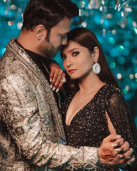 Ankita Lokhande Vicky Jain Engagement Photos