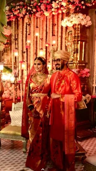 Ankita Patil Nihar Thackeray Wedding Photos