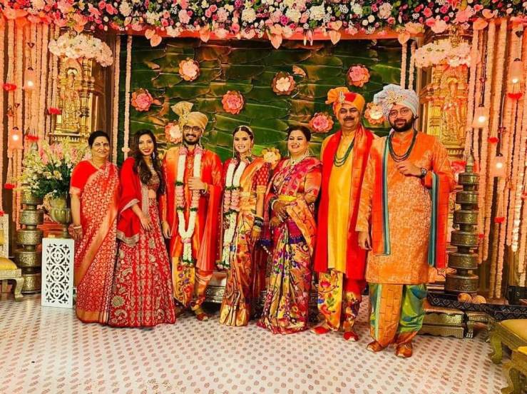 Ankita Patil Nihar Thackeray Wedding Photos