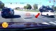 Car Flies Over Another Vehicle