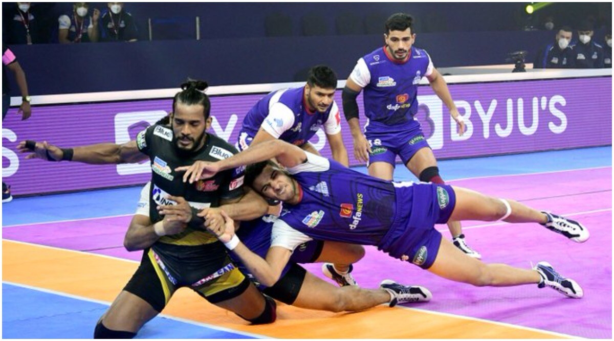 Pro Kabaddi League 2021 : हरियाणा स्टीलर्सने केला तेलुगू टायटन्सचा पराभव