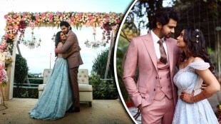 Hruta Durgule Prateek Shah Engagement Photos