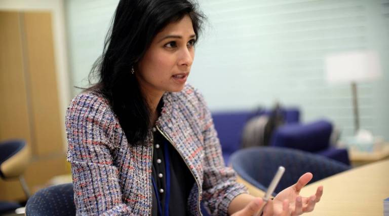 indian American Gita Gopinath IMF promoted First Deputy Managing Director