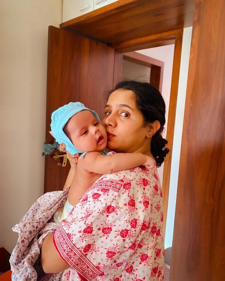 Marathi Actors Blessed With Baby Photos