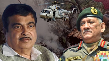 Nitin Gadkari, Narendra Modi, helicopter with 4 people crashed, Tamil Nadu, Tamil Nadu news,