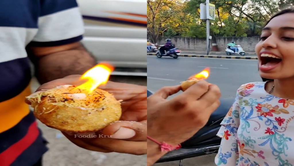 Fire-Golgappa-viral-video