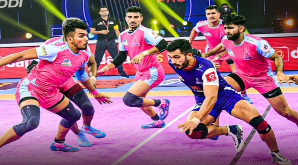 Pro Kabaddi League 2021 JPP vs HS : जयपूर पिंक पँथर्सकडून हरियाणाचा ४०-३८ असा पराभव