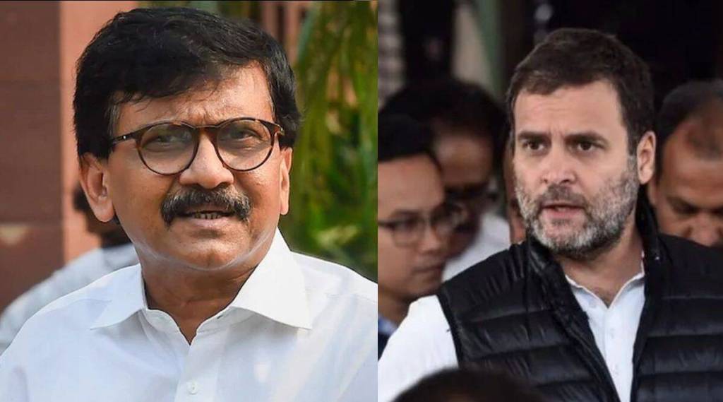 Sanjay raut reaction rahul Gandhi statement that he wants to bring back hindu rule in country