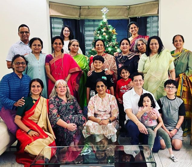 Sharad Pawar Family Celebration Christmas 2021