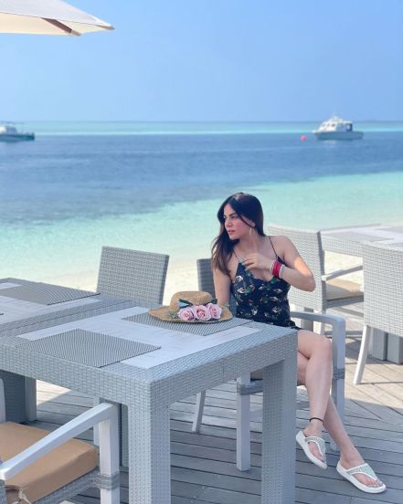 Shraddha Arya Honeymoon Bikini