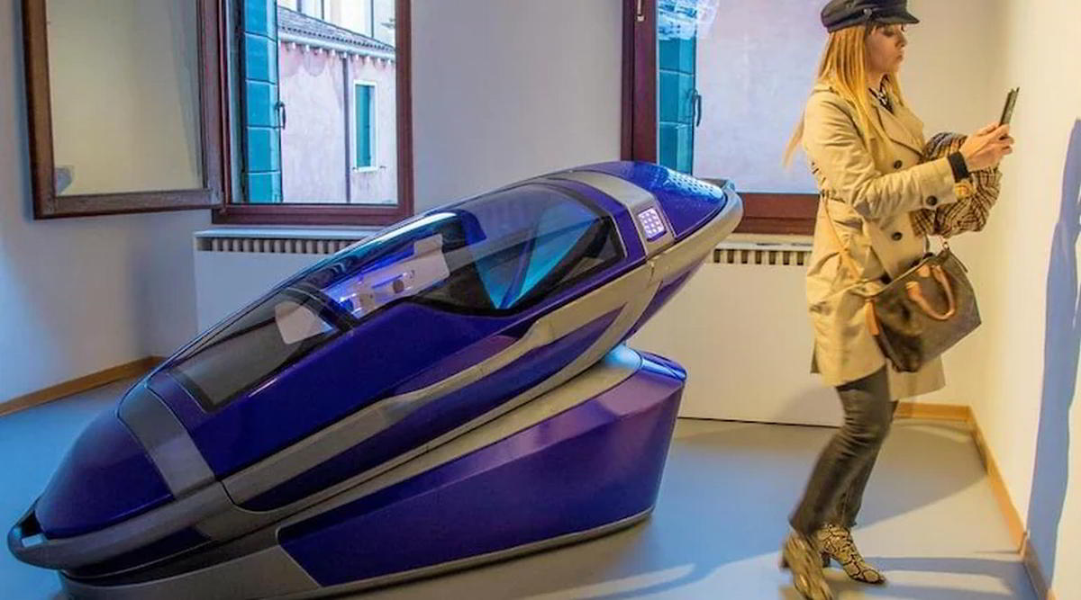 3D Printed Assisted Suicide Pod Switzerland legalises suicide machine